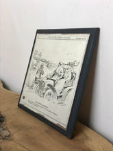 Load image into Gallery viewer, Vintage Punch Edwardian magazine London humorous mirror
